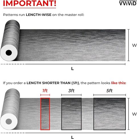 VVIVID XPO Gunmetal Grey Brushed 5 Feet x 1 Foot Car Wrap Vinyl Roll with Air Release Technology in Saudi Arabia
