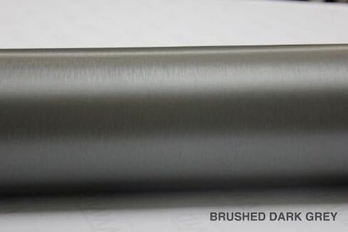 VVIVID XPO Gunmetal Grey Brushed 5 Feet x 1 Foot Car Wrap Vinyl Roll with Air Release Technology in Saudi Arabia