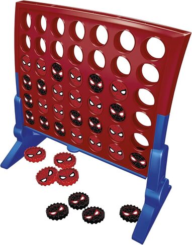 Hasbro Gaming Connect 4 Marvel Spider-Man Edition, Strategy Board Game for 2 Players, Ages 6 and Up (Amazon Exclusive) in Kuwait