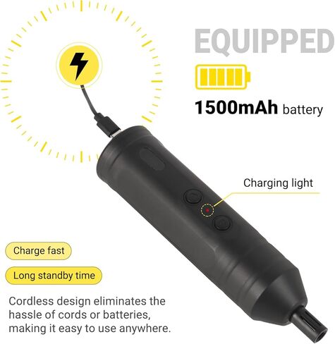 طقم خلاط راتنجات الإيبوكسي الكهربائي اللاسلكي من كالبالمي - خلاط راتنج محمول قابل لإعادة الشحن للإيبوكسي مع 4 مجاذيف خلاط، مثالي للراتنج الخالي من الفقاعات، وخلط الطلاء وخلط السيليكون في الحرف اليدوية in Kuwait