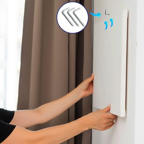 Square Bend Hooks, M4.7-50x18mm Right-Angle L Shaped Hooks 7 Shape Self-Tapping Screw Hooks for Hanging Heavy Duty Thing, Hang Display Medal Jewelry, Zinc Plated 50 PCS in Kuwait