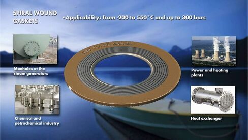 تم تعيينه بواسطة Sterling Seal & Supply SW-6-150-304GRx6.stel حشية الجرح الحلزونية مع لفات 304SS، أنبوب مقاس 6 بوصات، شفة فئة 150#، ملفات 304SS مع حشو جرافيت، API-601 (عبوة من 6) in Kuwait
