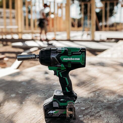 Metabo HPT 36V MultiVolt™ Cordless Impact Wrench | Tool Only - No Battery | Mid-Torque | ½-Inch Drive | 4-Stage Speed Switch | Auto Stop/Auto Slow System | IP56 Dust & Water Resistant | WR36DGQ4 in Saudi Arabia