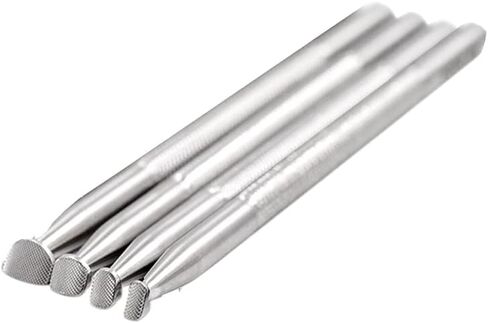 أداة ختم جلدية من Singring طوابع Beveler متقلب 304 من الفولاذ المقاوم للصدأ أدوات نحت احترافية للحرف اليدوية (4 قطعة) in Kuwait