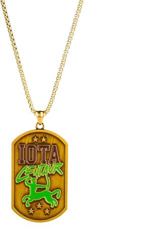 Bad Bananas BBGreek Iota Phi Theta أدوات الأخوة - قلادة قلادة علامة الكلب - مرخصة رسميًا - مجموعة in Saudi Arabia