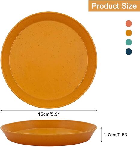8 قطع من أوعية القطط، أوعية القطط، أطباق يوكول للقطط مقاس 6 بوصة للقطط الداخلية للقطط الصغيرة والقطط ذات الأرجل القصيرة (دائرية) in Kuwait
