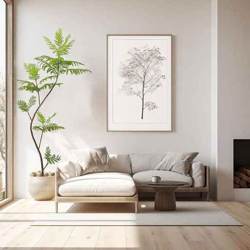 شجرة جاكاراندا ميموسيفوليا الاصطناعية، نباتات وهمية بطول 59 بوصة، نباتات مظلة صناعية للداخلية، أشجار وهمية للمكتب، المنزل، غرفة المعيشة، أرضية الفناء، ديكور الشرفة in Kuwait