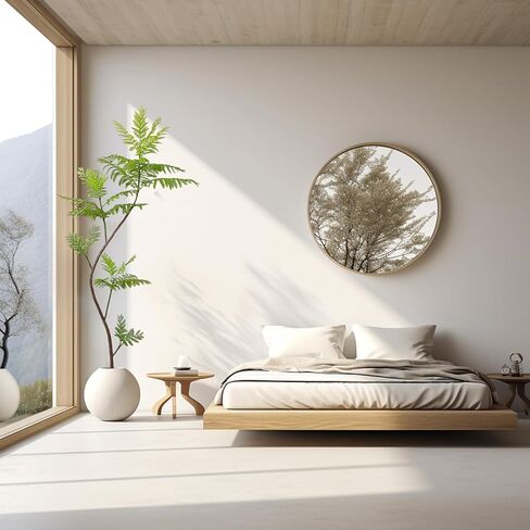 شجرة جاكاراندا ميموسيفوليا الاصطناعية، نباتات وهمية بطول 59 بوصة، نباتات مظلة صناعية للداخلية، أشجار وهمية للمكتب، المنزل، غرفة المعيشة، أرضية الفناء، ديكور الشرفة in Kuwait