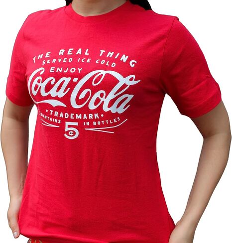 BRIEF INSANITY Coca-Cola Classic Coke T-Shirt - Vintage Ultra-Soft, Short Sleeve (S-XXL) in Saudi Arabia