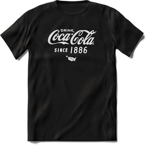 BRIEF INSANITY Coca-Cola Classic Coke T-Shirt - Vintage Ultra-Soft, Short Sleeve (S-XXL) in Saudi Arabia
