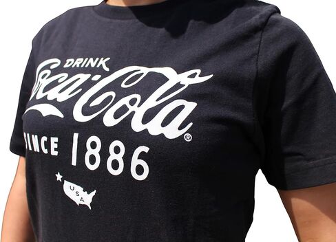 BRIEF INSANITY Coca-Cola Classic Coke T-Shirt - Vintage Ultra-Soft, Short Sleeve (S-XXL) in Saudi Arabia