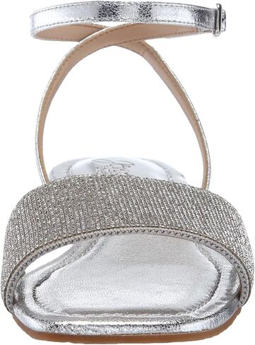 Jewel Badgley Mischka Hadley Flat Sandals with Ankle Strap in Saudi Arabia