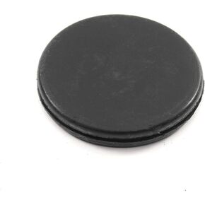 Rubber Plug - Fits 1 1/4" Opening in 1/16" Thick Panel -"Grommet Without A Hole" Solid Flush Plug Seals Opening in Panels - Provides Finished Appearance on Both Sides of Panel (1)