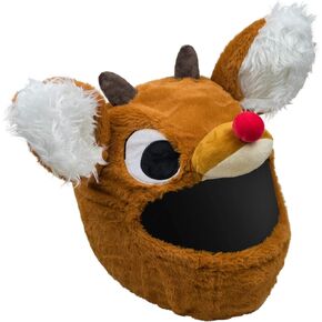 غطاء خوذة لخوذة الدراجات النارية، وركوب الدراجات الممتعة والهدايا (الغطاء فقط. الخوذة غير متضمنة) - الرنة in Kuwait