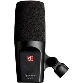 SE Electronics DCM3 Dynacaster DCM 3 Broadcast Microphone, Black