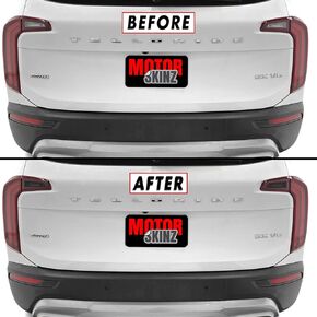 SlickMod PreCut Vinyl Smoke Tint for 2020-2022 Kia Telluride Tail Light (1. Full Taillight Combo, 20% Dark Smoke)