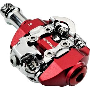 دواسات الدراجة الجبلية بدون مشبك متوافقة مع دواسات محمل ختم الألومنيوم المصبوبة من Shimano SPD CNC Cr-Mo مع مرابط - سهلة التركيب والخروج