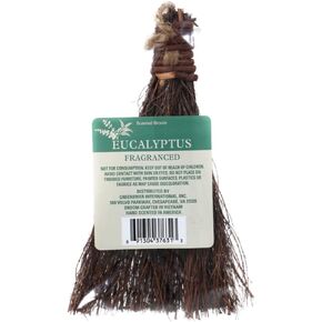 Eucalyptus Scented Mini Broom 6"