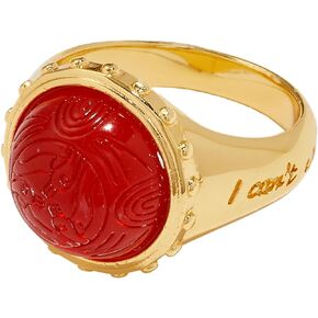 Alex and Ani AS771823SG,Harry Potter, Neville's Remembrall Ring, Size 6,Shiny Gold,Size 6,Red, Rings
