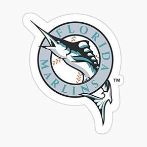 Florida Marlins Sticker - Sticker Graphic - Waterproof - Fade Resistant Die Cut
