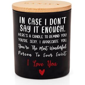 Vanilla & Lavender Scented Soy Candle - 10oz - Wooden Base & Gift Box Included - Ideal Gift for Anniversary - Birthday Gifts for Her or Him in Saudi Arabia