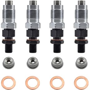 16454-53905 Fuel Injectors 4 PCS Compatible for Kubota Engines D1703 V2203 V2003