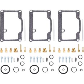 14823125 Carburetor Rebuild Repair Kit for Polaris Indy XLT 600 1995 1996 1997 Carb, for 1992-1994 Indy XLT/SKS/SP, for 1996 XLT RMK 600, for 1994 Polaris Indy XLT Special Xtra