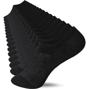 جوارب YZKKE No Show للسيدات من القطن غير قابلة للانزلاق للكاحل - جوارب مبطنة مسطحة غير مرئية للارتداء غير الرسمي والرسمي - ناعمة وقابلة للتمدد 8 أزواج in Kuwait