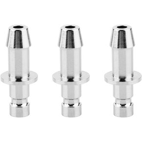 CM 3 Pcs Metal NIBP Cuff Connector Blood Pressure Monitor Cuff Connector Air Hose Connector