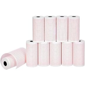 ECG Paper EKG Paper 80mm x 20m Premium Thermal Recording Paper (10 Rolls)