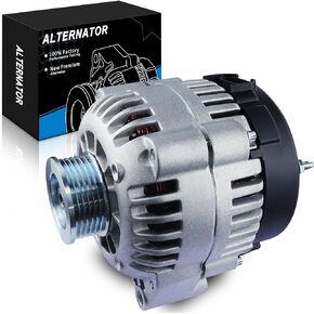 High Output Alternator for:-Chevy Silverado Tahoe Avalanche Suburban Express for:-GMC Yukon Sierra Savana 4.3L 4.8L 5.3L 6.0L for:-Cadillac Escalade 1999-2004, 12V 105Amp CW OE# 10464455