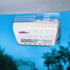 EZPass Holder For Windshield/Signal Strengthening EZ Pass Holder with Super Strong Suction Cups - Secure Your Toll Pass Easily with Our Anti-blue Light Sunscreen EZ Pass Holder For Windshield.