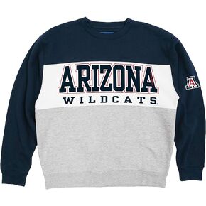 Blue 84 NCAA Officially Licensed Colorblock Crewneck Sweatshirt