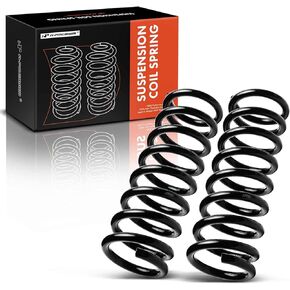 A-Premium 2Pcs Front Coil Spring Set Compatible with Chevrolet Malibu, Camaro, Monte Carlo & Buick Regal, Century & GMC Caballero & Pontiac LeMans, Grand Prix, Bonneville & Oldsmobile Cutlass