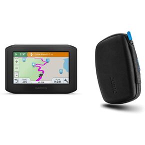 Garmin Zumo 396 LMT-S, Motorcyle GPS with Protective Garmin Carrying Case 010-02019-00
