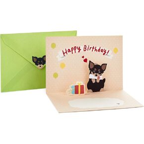 Hallmark Pop Up Birthday Card (Cat with Birthday Cake)