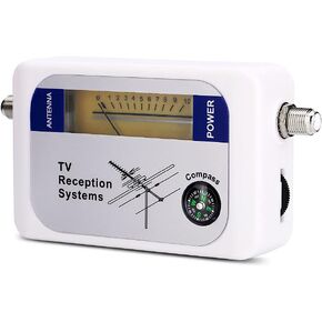 Digital TV Signal Star Finder,Mini Finder Digital Antenna Terrestrial TV Antenna Signal Strength Meter Detector Receiver,Suitable for Remote Satellite Antenna in Kuwait