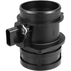 X AUTOHAUX Car Mass Air Flow Sensor Meter Replacement 06D906461 for Audi A4 2.0L A/T Base Sedan 2006 for Audi A4 2.0L A/T Quattro Avant Wagon 2005 2006 2007