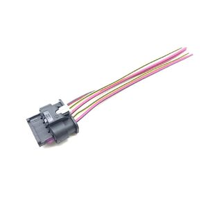 1PCS Mass Air Flow Sensor Harness Connector Plug 06J906461D for VW Tiguan Seat Audi A3 A4 A5 A6 Q3 Q5 2.0L