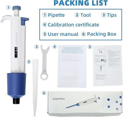 Micropipette 1000-5000ul حجم قابل للتعديل ماصة دقة حجم مايكرو ماصة قناة واحدة in Kuwait