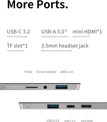 كمبيوتر محمول One-Netbook T1 2 في 1 مع شاشة لمس 13 بوصة 2k IPS، Intel 12-Core i5 1240P 16GB RAM 1TB SSD، 975g كمبيوتر لوحي Windows 11 خفيف الوزن مع لوحة مفاتيح مغناطيسية in Kuwait