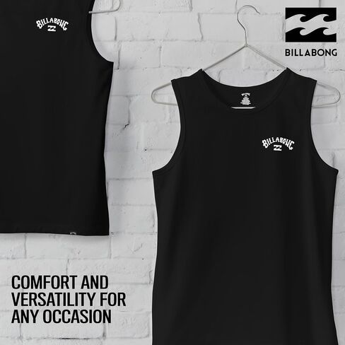 Billabong Big and Tall Sleeveless Shirts for Men - Cotton Mens Muscle T Shirts in Saudi Arabia
