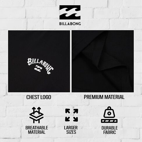 Billabong Big and Tall Sleeveless Shirts for Men - Cotton Mens Muscle T Shirts in Saudi Arabia