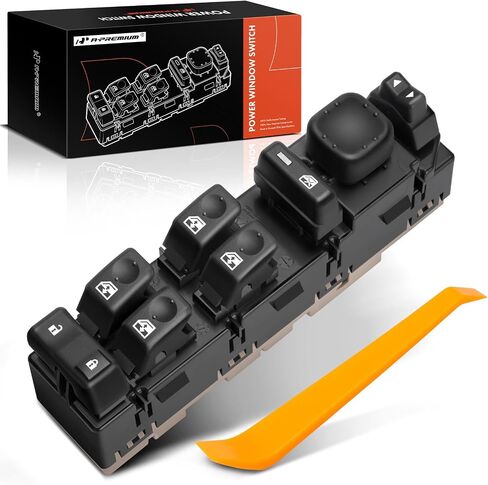 A-Premium - Driver Side Master Power Window Switch - Compatible with Chevy GMC Cadillac Models - 2003-2007 - Escalade, Avalanche, Silverado, Suburban, Tahoe, Sierra, Yukon - Replace 15883323, DWS-220 in Saudi Arabia