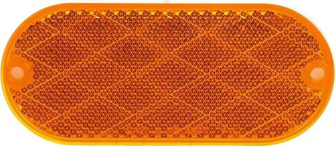 عاكس أصفر 98001Y من Truck-Lite (بيضاوي، أصفر، عاكس، 2 مسمار أو حامل لاصق) in Saudi Arabia
