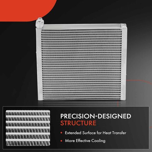 A-Premium A/C مبخر النواة متوافق مع نيسان أرمادا 2017-2022، NV1500/NV2500/NV3500 2012-2019، GT-R وإنفينيتي G25، G35، QX80، QX50، Q60، G37، QX56، QX70، FX35، FX37، FX50، Q40، EX35، EX37 in Saudi Arabia
