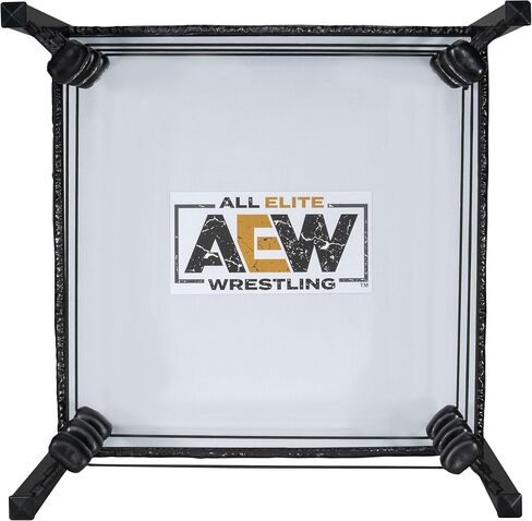 All Elite Wrestling Unrivaled Collection Action Ring - Authentic Action Ring, with Flexible Tension Ring Ropes in Saudi Arabia