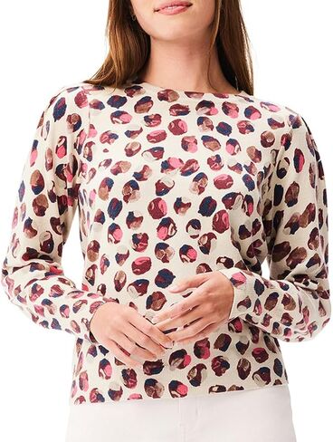 NIC+ZOE Women's Blush Dot Sweater in Saudi Arabia