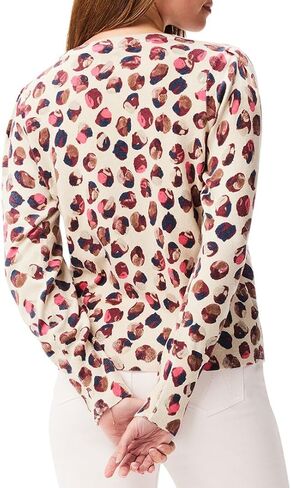 NIC+ZOE Women's Blush Dot Sweater in Saudi Arabia