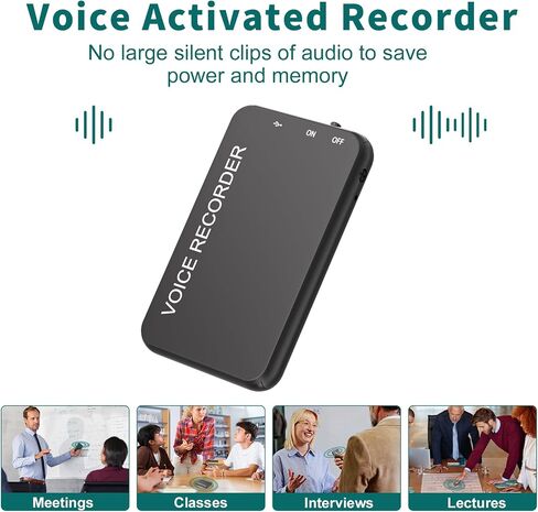 Voice Recorder, OnceJoy USB-C Digital Voice Recorder with Metal Housing for Lectures, Meetings, Interviews in Saudi Arabia